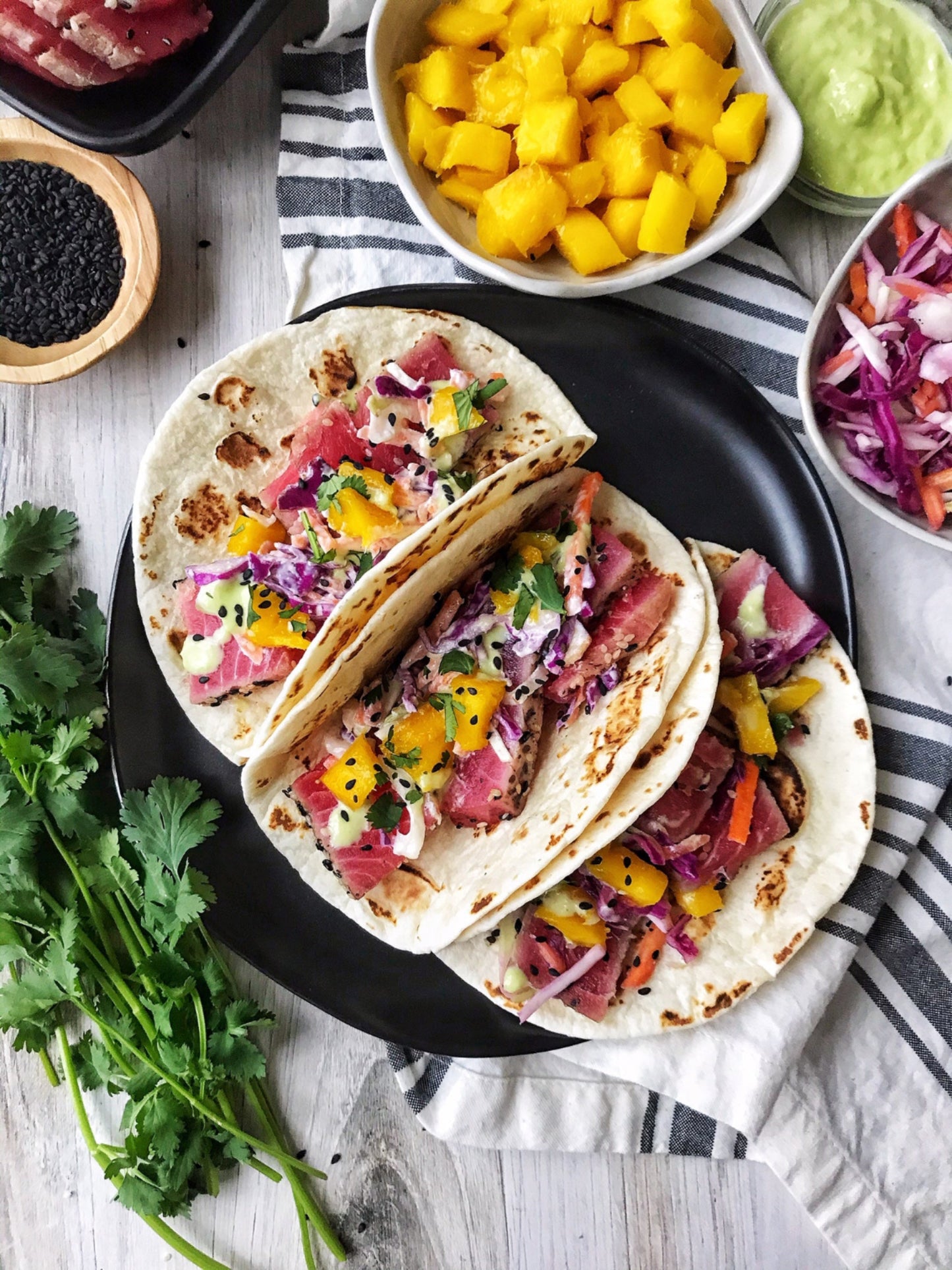Ahi Tuna Tacos